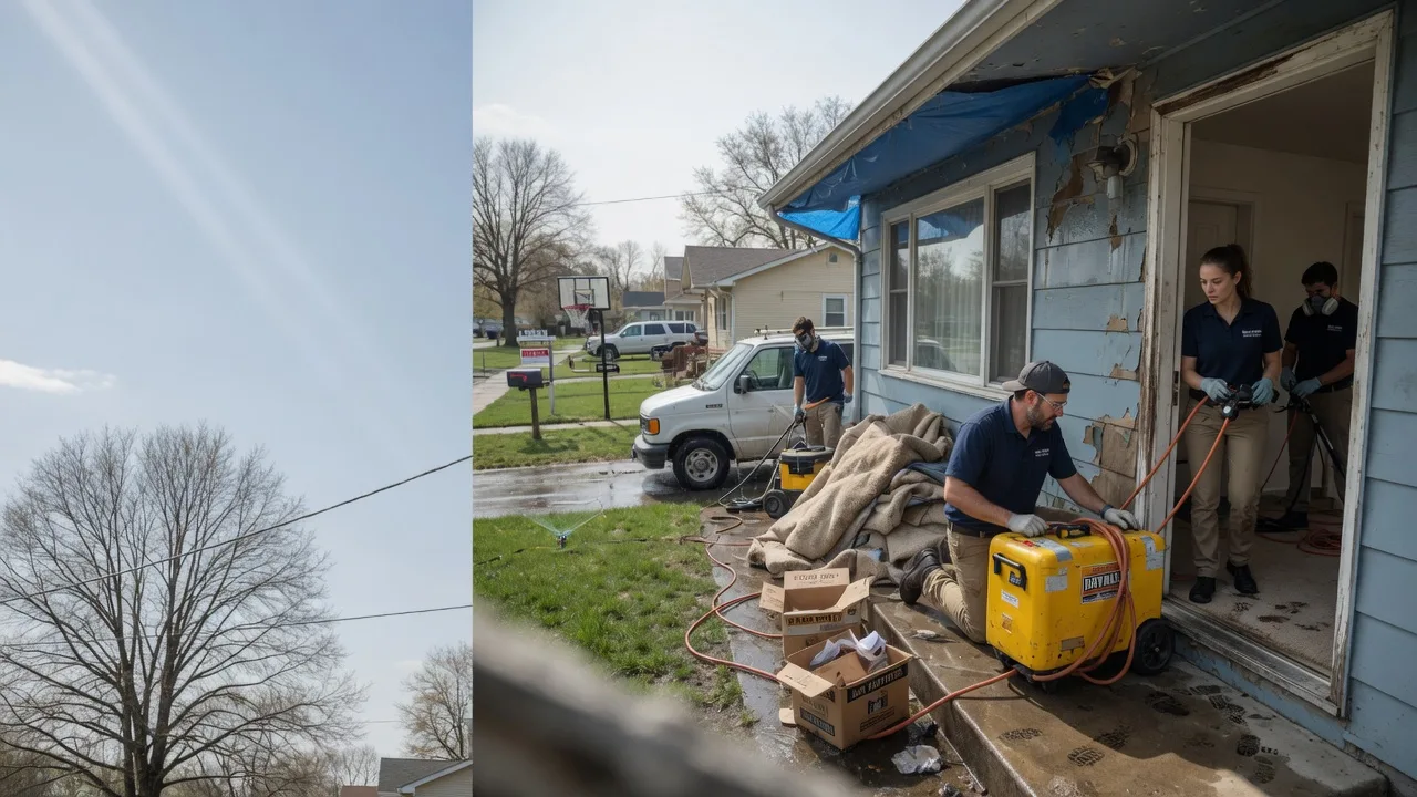 Basement Flood Cleanup in Neosho Rapids, KS near me